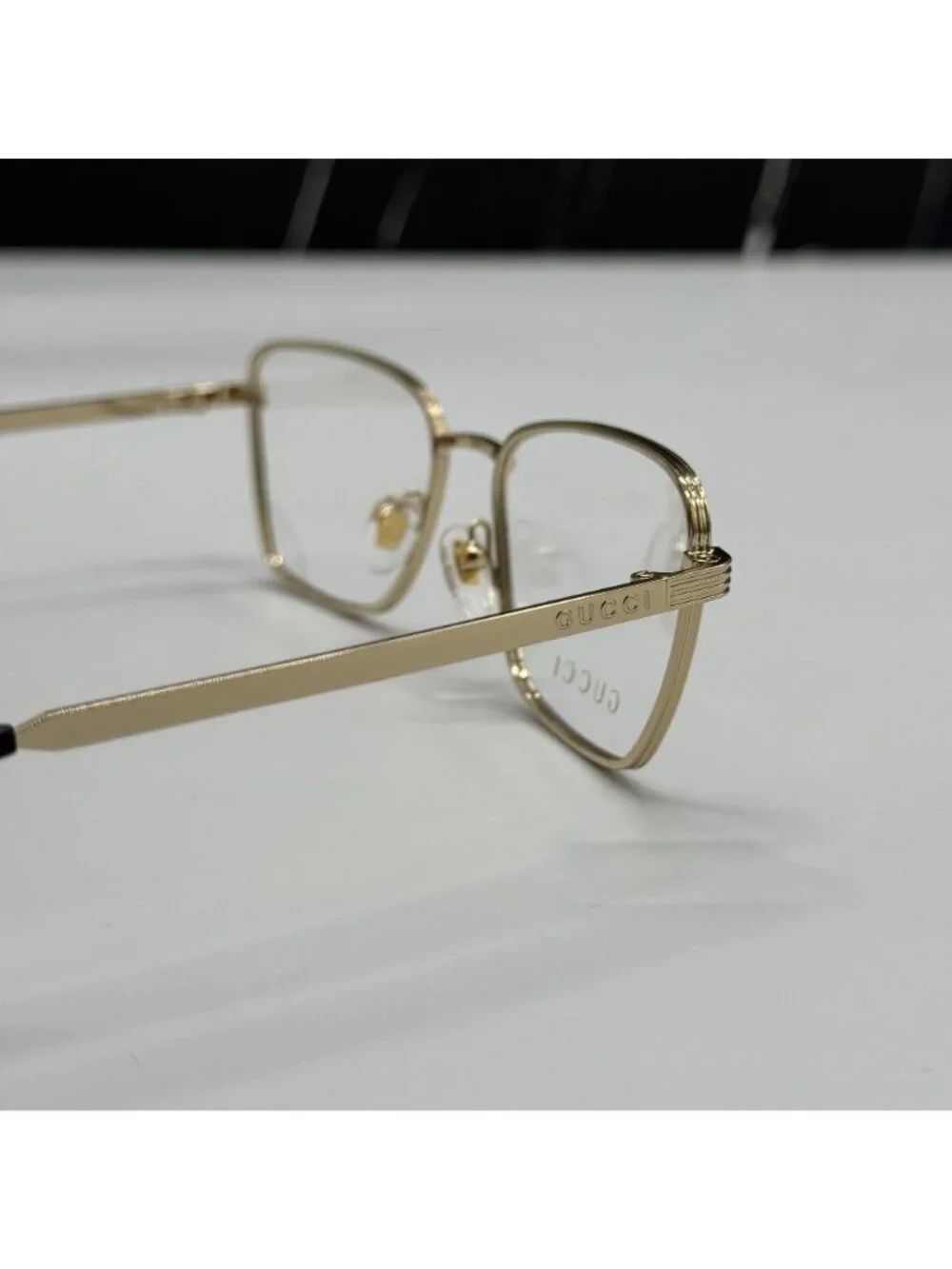 NEW GUCCI GG1880O 002 EYEGLASSES GOLD WOMEN GUCCI EYEWEAR